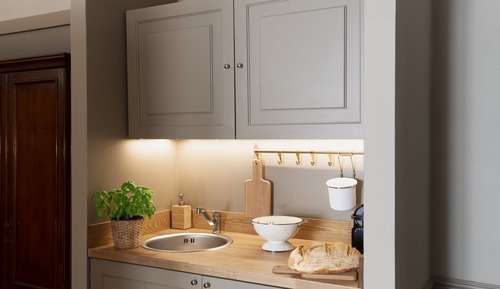 Habitación triple Deluxe, cocina básica