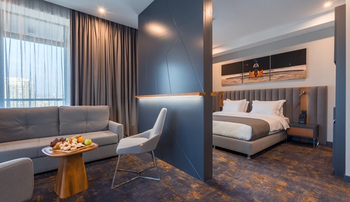 Habitación junior doble, vistas a la ciudad