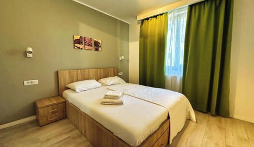 Apartamento City, 1 cama de matrimonio grande con sofá cama, Aire acondicionado