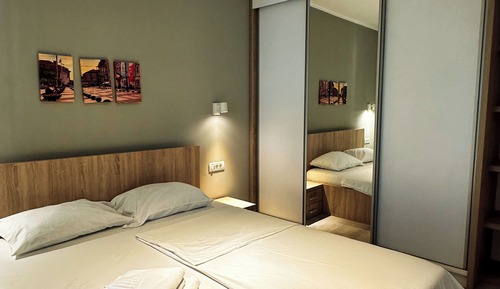 Apartamento City, 1 cama de matrimonio grande con sofá cama, no fumadores