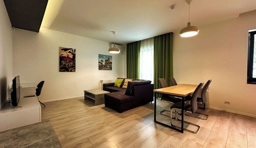 Apartamento City, 1 cama de matrimonio grande con sofá cama
