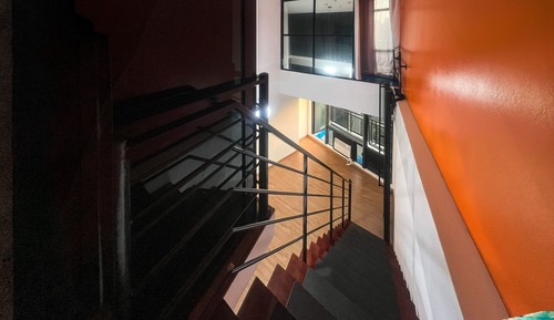 Loft de lujo, 1 habitación, balcón, vistas a la ciudad