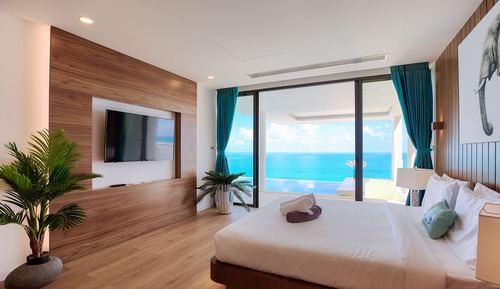 Villa de lujo, 4 habitaciones, vistas al mar