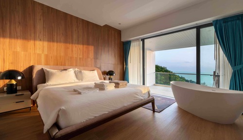 Villa Deluxe, 3 habitaciones, vistas al mar, mirando al mar