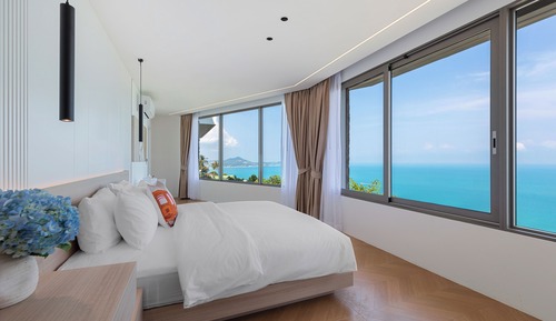 Villa superior, 5 habitaciones, vistas al mar