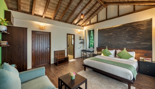 Habitación ejecutiva doble, 1 cama doble, no fumadores, vistas a la montaña