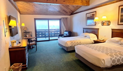 Habitación Deluxe doble, 2 camas de matrimonio