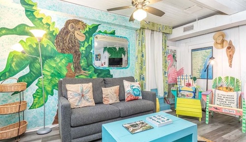 Apartamento, 1 cama de matrimonio grande, cocina, vistas a la piscina