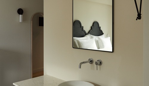 Habitación romántica con 1 cama doble o 2 individuales (Meteora View)