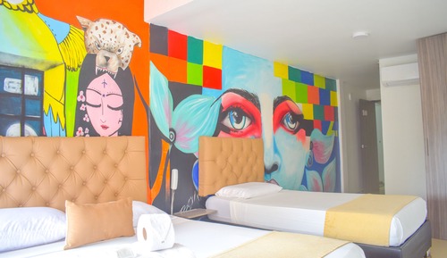 Habitación triple, baño privado