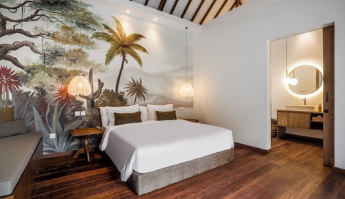 Villa Deluxe, 4 habitaciones, bañera, vistas a la piscina