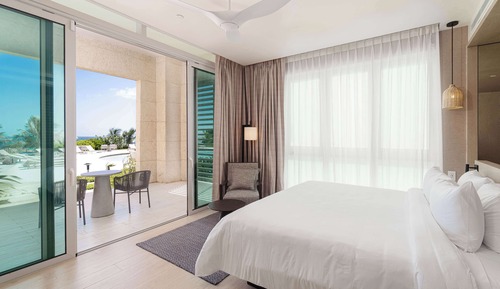 Habitación, 1 cama de matrimonio grande, accesible para personas con discapacidad, vistas al mar