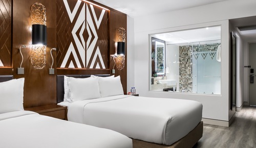 Habitación estándar, 2 camas dobles
