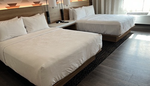 Habitación, 2 camas de matrimonio, no fumadores