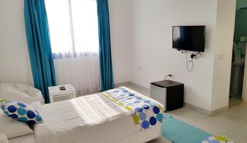 Habitación con 1 cama doble o 2 individuales, 1 habitación, vistas a la montaña