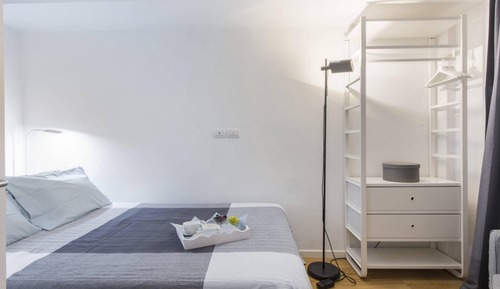 Apartamento básico, 1 cama doble con sofá cama