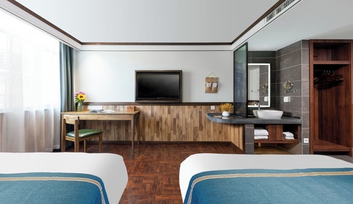 Habitación superior con 2 camas individuales