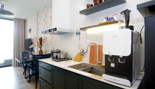Apartamento panorámico, no fumadores, en una planta alta