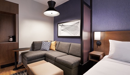 Guest Room, Habitación, 1 cama de matrimonio grande con sofá cama, bañera