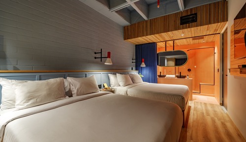 Habitación estándar, 2 camas dobles