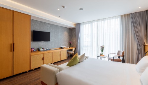 Suite estudio, vistas a la ciudad