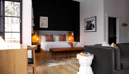 Habitación superior, 1 cama de matrimonio grande con sofá cama, balcón, vistas al río