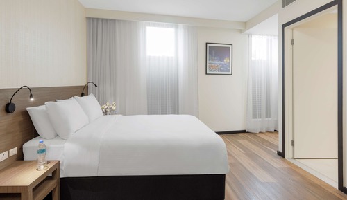 Habitación estándar, 1 cama de matrimonio, accesible para personas con discapacidad, no fumadores