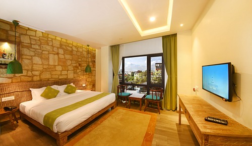 Habitación Deluxe doble, 1 habitación, no fumadores, vistas a la ciudad