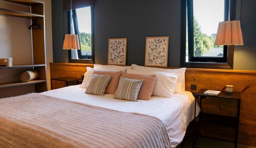 Apartamento Premium, 1 cama de matrimonio grande con sofá cama, no fumadores, vistas a la montaña