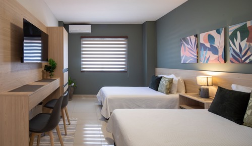 Suite estándar, 2 camas individuales