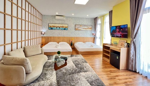 Habitación cuádruple Deluxe