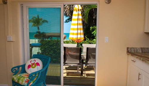 Suite estudio superior, 1 cama de matrimonio grande con sofá cama, vistas a la playa