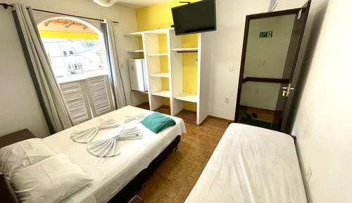 Habitación triple estándar, 1 habitación, vistas a la ciudad