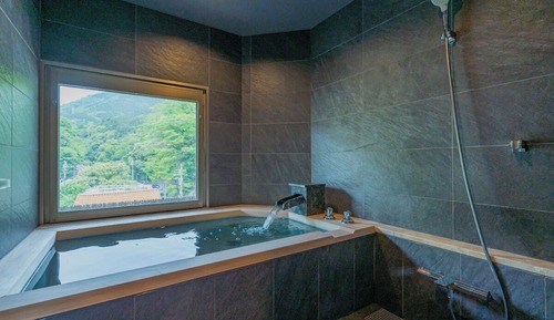 Habitación familiar, vistas al río (Manyou No 501,w/ Private Bath - Onsen)
