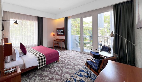 Habitación ejecutiva, 1 cama de matrimonio, vistas a la ciudad