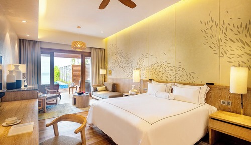 Suite estudio junior, 1 cama de matrimonio, vistas al mar