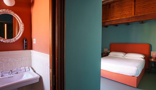 Habitación básica, balcón