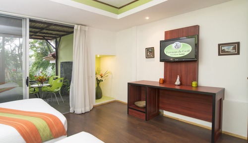 Suite Deluxe, bañera, vistas al campo de golf