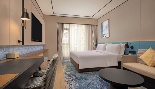 Habitación superior, 1 cama de matrimonio grande