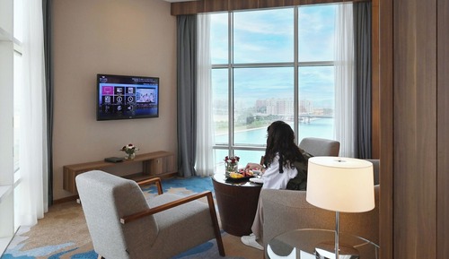 Suite ejecutiva, 1 habitación, vistas al puerto deportivo