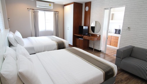 Habitación cuádruple familiar, 2 camas dobles