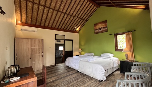 Habitación de lujo, 2 camas individuales, no fumadores, vistas al jardín