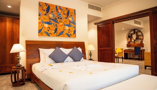 Suite, vistas al jardín