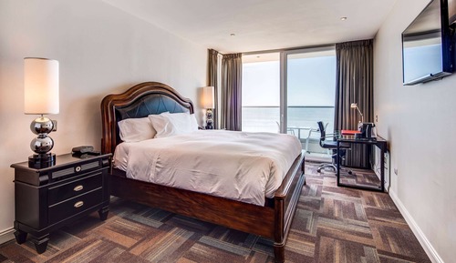 Habitación Deluxe, 1 cama doble, no fumadores (Oceanfront View)