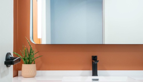 Habitación, 2 camas de matrimonio, balcón, vistas a la piscina