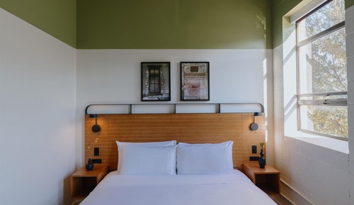 Habitación, varias camas