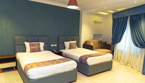 Suite junior, vistas a la piscina