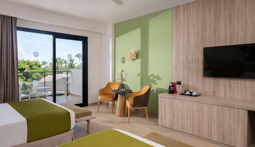 Habitación junior doble, vistas al jardín
