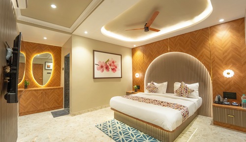 Habitación superior, 1 cama de matrimonio grande