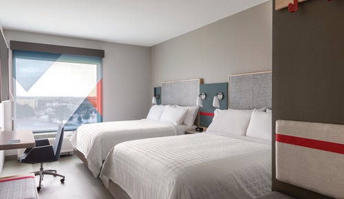 Habitación estándar, 2 camas de matrimonio, no fumadores (Communications)